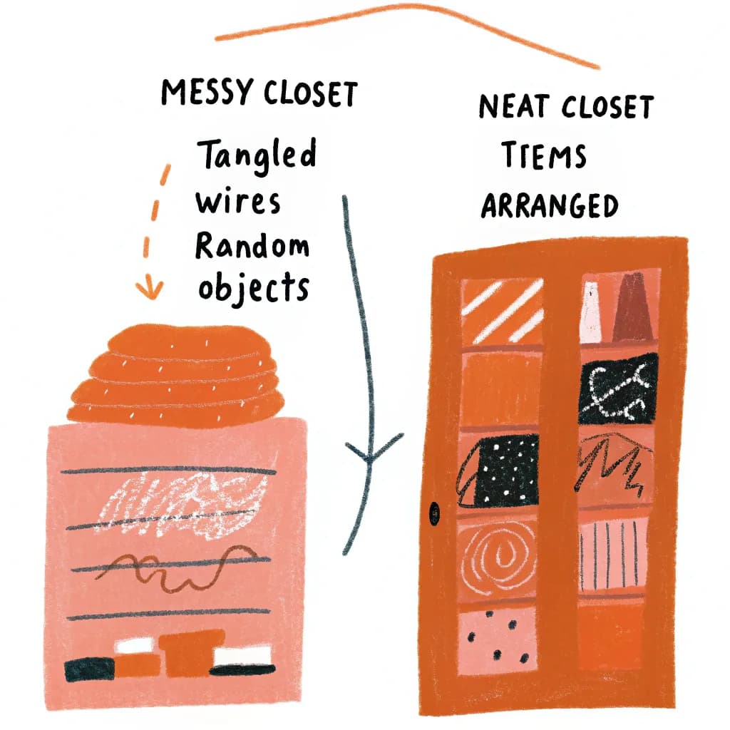 Cover Image for Stop the Mental Chaos: How to Organize Your Thoughts with Simple Diagrams